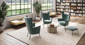 Privacy Lounge Seating & Ottomans