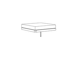 Corner Bench / Fully Upholstered