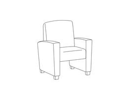Replay Asynchronous Recliner / Fully Upholstered