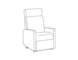 Evolve Wallsaver Recliner / Fully Upholstered