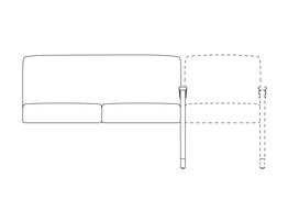 Two Place Add-A-Seat / Accepts Seat On Right