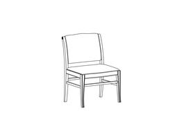 Armless Side Chair